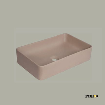 beige wash basin