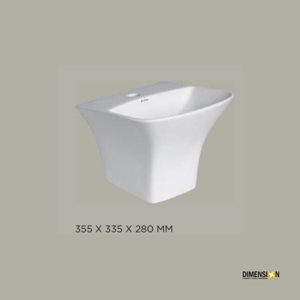 small one piece wash basin