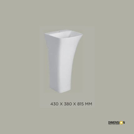 stand alone vertical wash basin