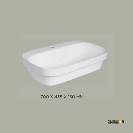 oval shape wash basin