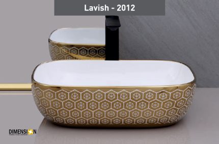 hexagon designer wash basin