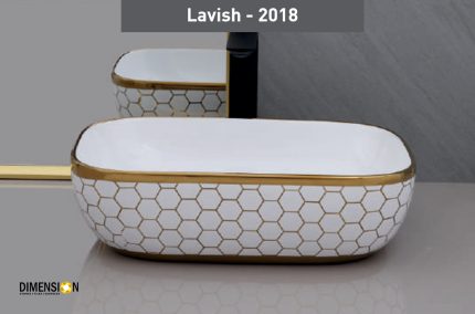 honeycomb design wash basin