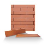 red brick cladding tile