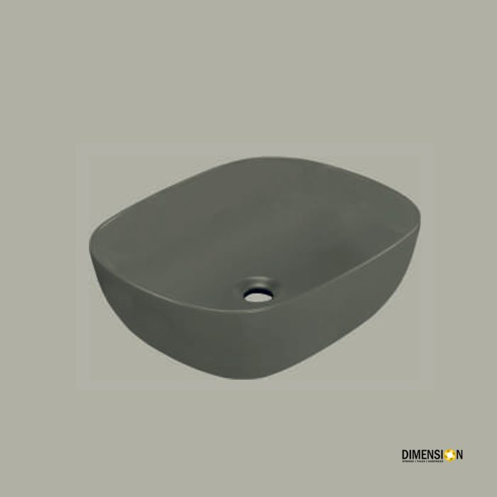 olive green wash basin