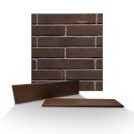 chocolate brick cladding tile