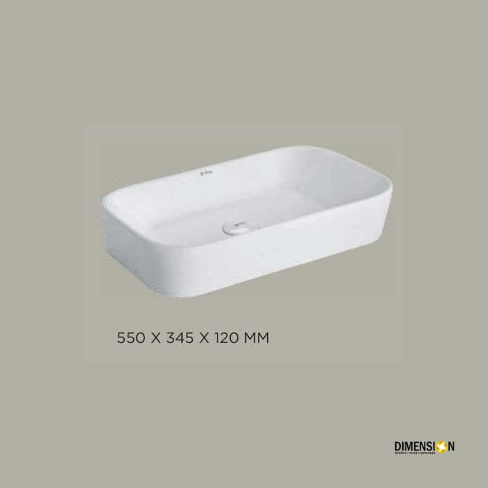 horizontal table top wash basin