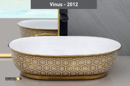 golden oval designer wash basin