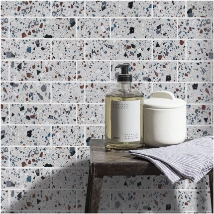 304x301mm grey mosaic tiles