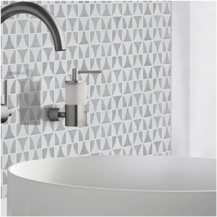 304x304mm white mosaic tiles