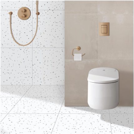 600x600mm white terrazzo tiles