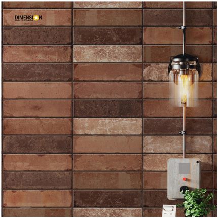 brown wall tile