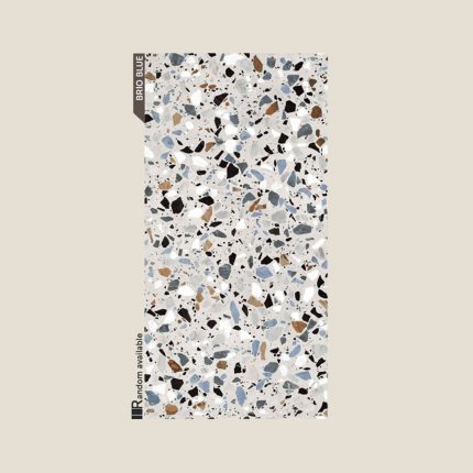 600x1200 colourful pieces terrazzo tile