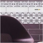 75x300 maroon designer tiles