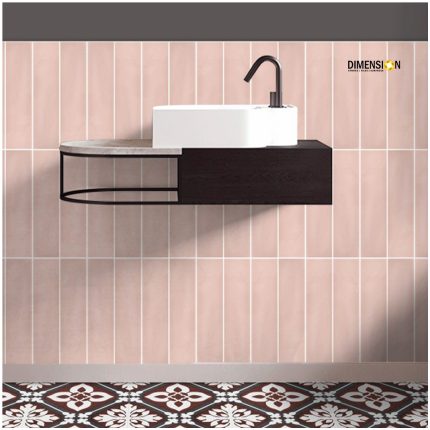 75x300 pink colour wall tiles