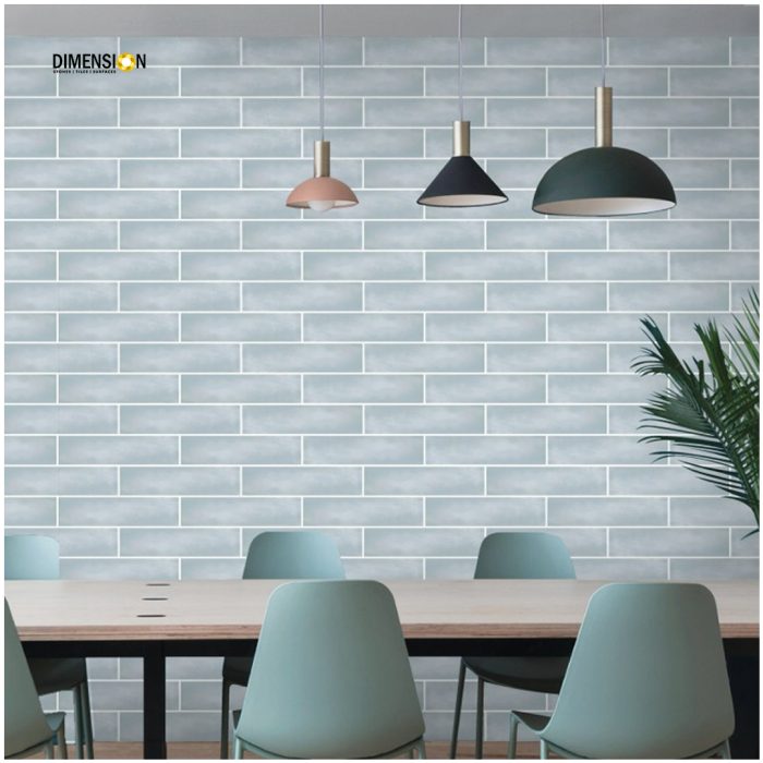 75x300 light blue wall tile