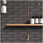 75x300 coffee colour wall tiles