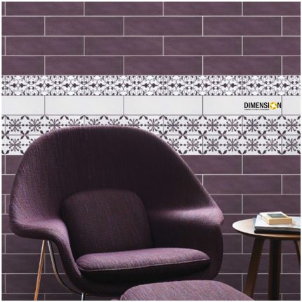 75x300 purple subway wall tile