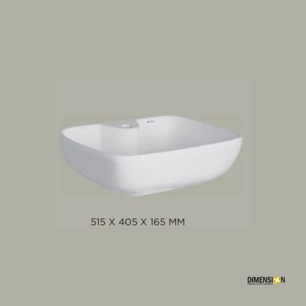 white table top wash basin