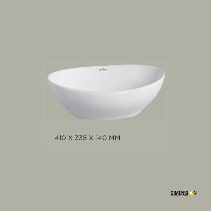 rounded table top wash basin