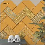 150x300 yellow wall tiles