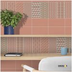 150x300 pink wall tiles