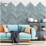 sky blue subway tile