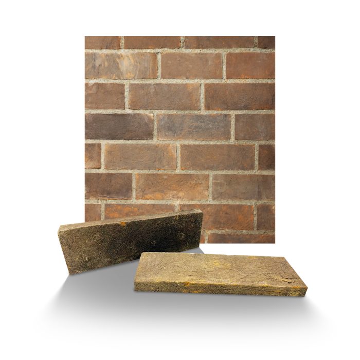 230x75mm brown colour brick cladding