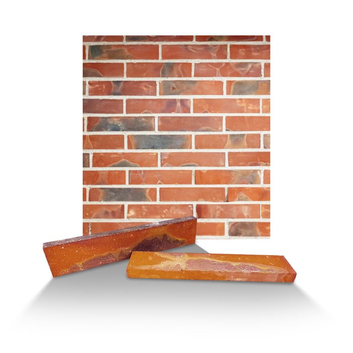 230x50mm multicolour brick cladding