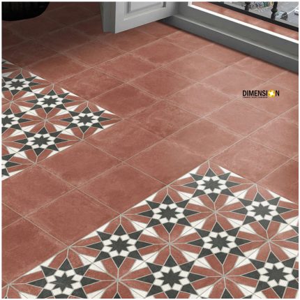 star print moroccan tile