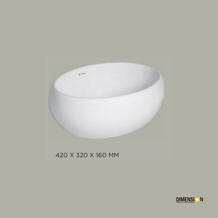 oval wash basin