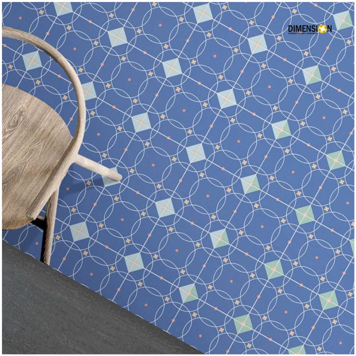 blue moroccan tile