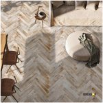 white wooden floor tile 100x500mm